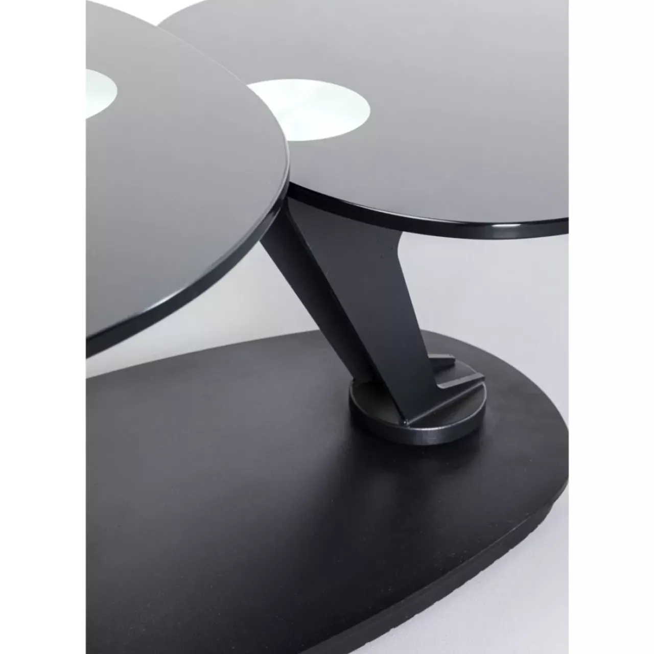 KARE Design Tische-Couchtisch Franklin Schwarz 150X58Cm