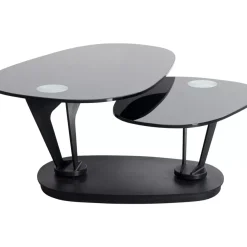 KARE Design Tische-Couchtisch Franklin Schwarz 150X58Cm