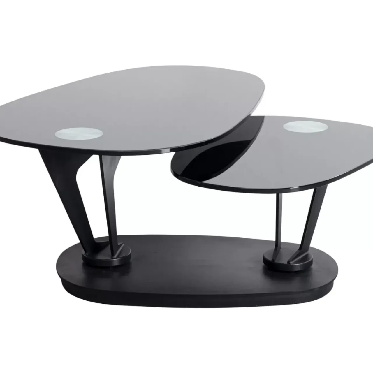 KARE Design Tische-Couchtisch Franklin Schwarz 150X58Cm