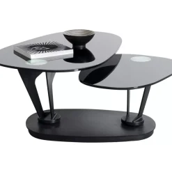 KARE Design Tische-Couchtisch Franklin Schwarz 150X58Cm