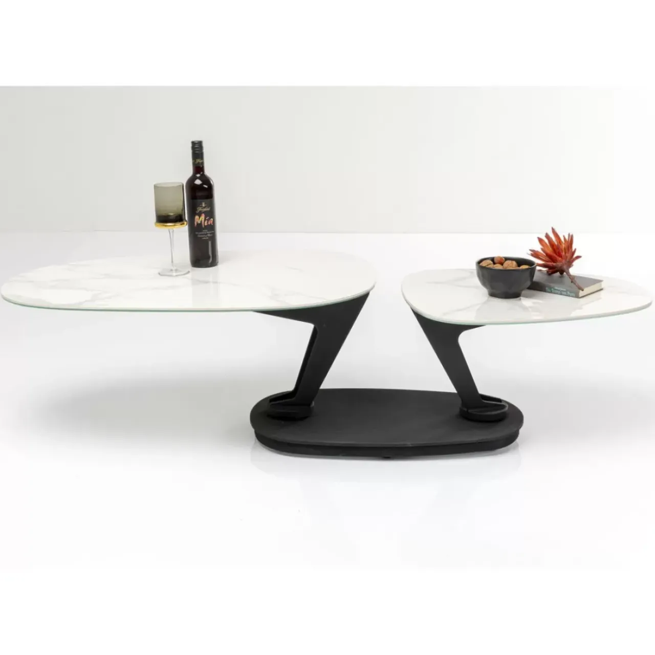 KARE Design Tische-Couchtisch Franklin Weis 150X58Cm