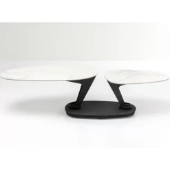 KARE Design Tische-Couchtisch Franklin Weis 150X58Cm