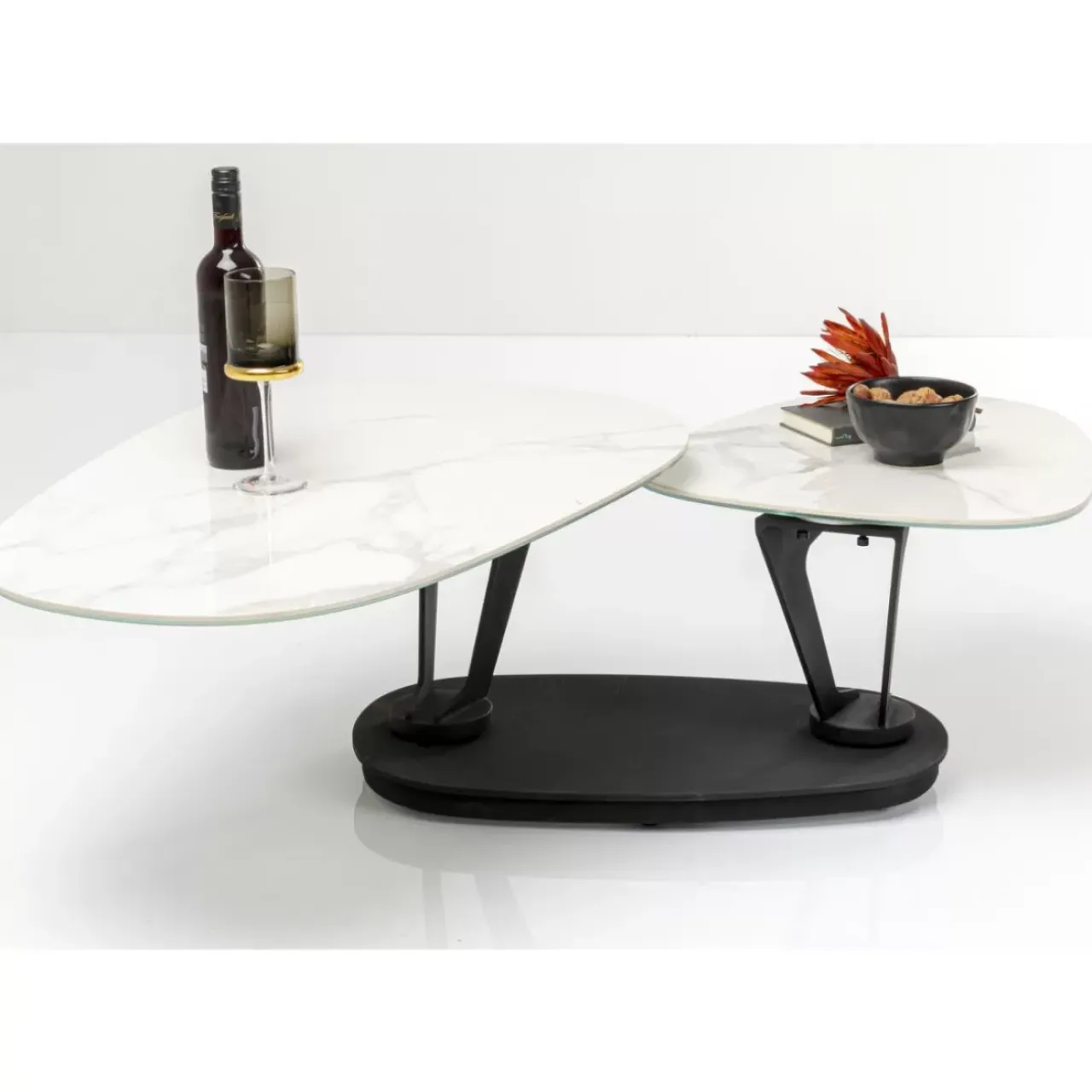 KARE Design Tische-Couchtisch Franklin Weis 150X58Cm