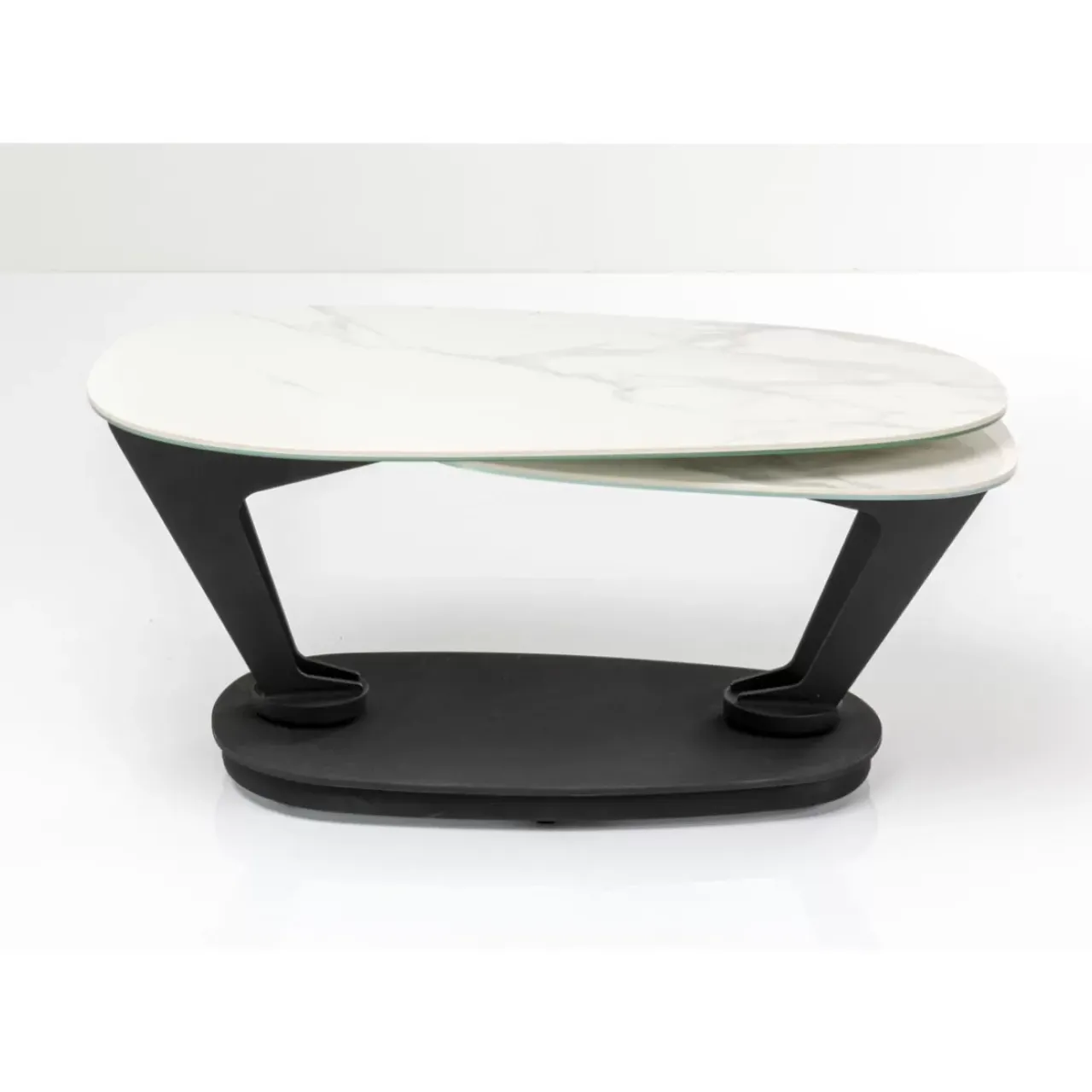 KARE Design Tische-Couchtisch Franklin Weis 150X58Cm