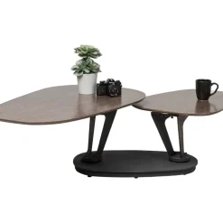 KARE Design Tische-Couchtisch Franklin Wood Walnuss 161X60Cm