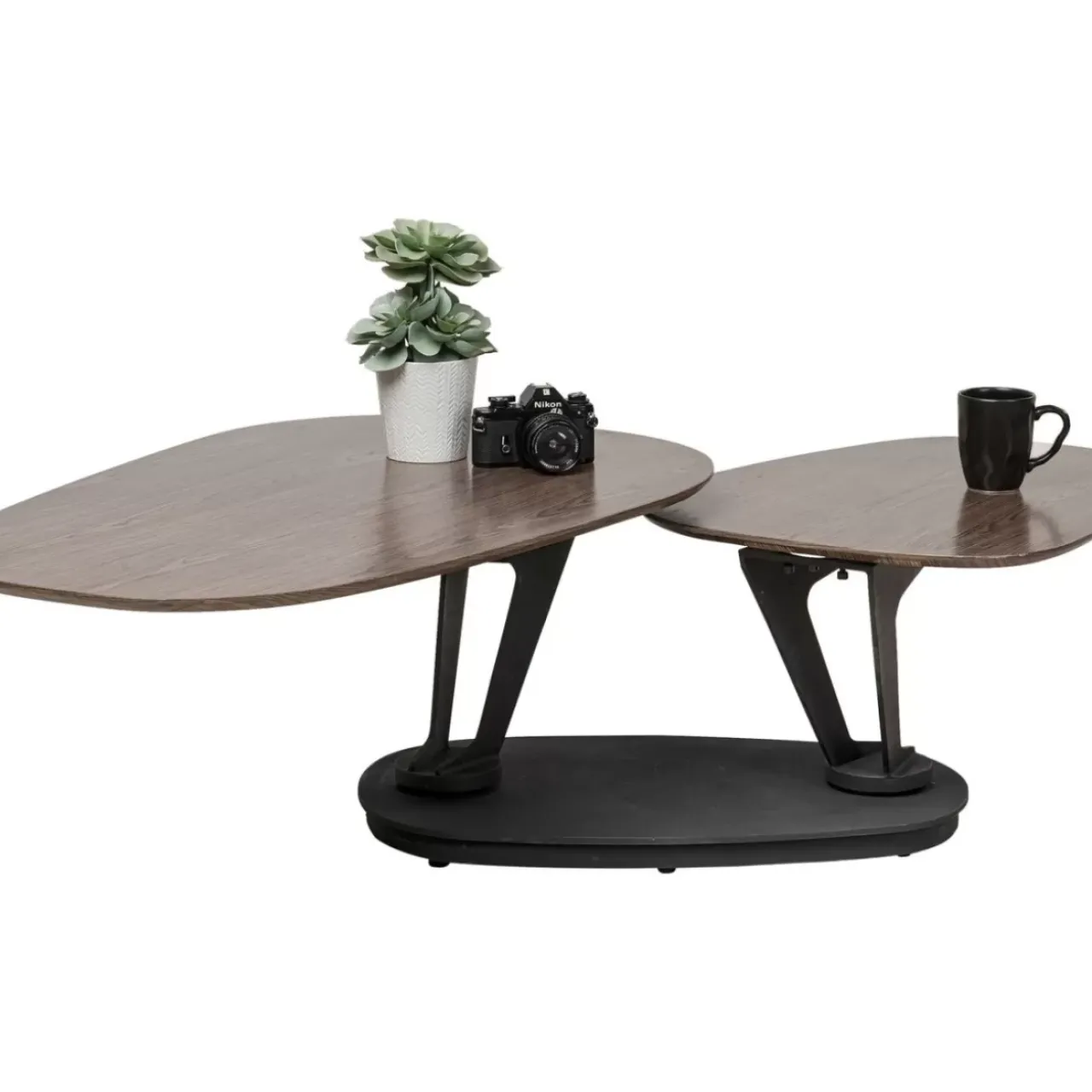 KARE Design Tische-Couchtisch Franklin Wood Walnuss 161X60Cm