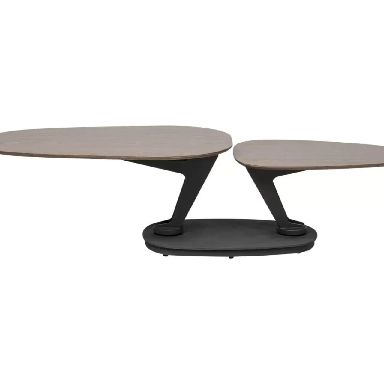 KARE Design Tische-Couchtisch Franklin Wood Walnuss 161X60Cm