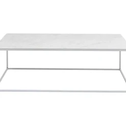 KARE Design Outdoormöbel-Couchtisch Greta Weiss 100X50