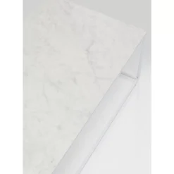 KARE Design Outdoormöbel-Couchtisch Greta Weiss 100X50