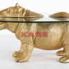 KARE Design Tische-Couchtisch Hippo O80Cm