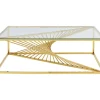 KARE Design Tische-Couchtisch Laser Gold 120X60