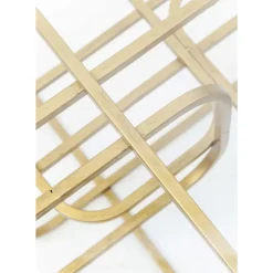 KARE Design Tische-Couchtisch Meander Gold 140X80Cm