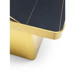 KARE Design Tische-Couchtisch Miler Gold 80X80Cm