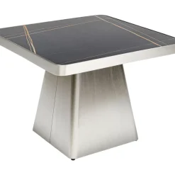 KARE Design Tische-Couchtisch Miler Silber 80X80Cm