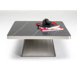 KARE Design Tische-Couchtisch Miler Silber 80X80Cm