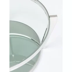 KARE Design Tische-Couchtisch Monocolo Silber O90