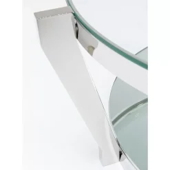 KARE Design Tische-Couchtisch Monocolo Silber O90