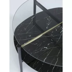 KARE Design Tische-Couchtisch Noblesse Oval 97X91