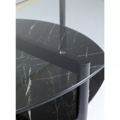 KARE Design Tische-Couchtisch Noblesse Oval 97X91