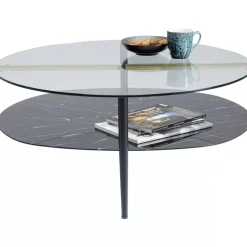 KARE Design Tische-Couchtisch Noblesse Oval 97X91