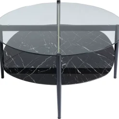 KARE Design Tische-Couchtisch Noblesse Oval 97X91