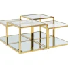 KARE Design Tische-Couchtisch Orion Gold (4/Set)