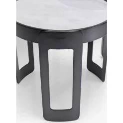KARE Design Tische-Couchtisch Perelli Schwarz (3/Set)