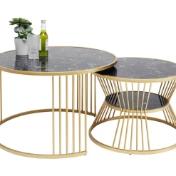 KARE Design Tische-Couchtisch Roma (2/Set)