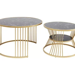 KARE Design Tische-Couchtisch Roma (2/Set)