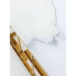 KARE Design Tische-Couchtisch Rome Gold 130X70Cm