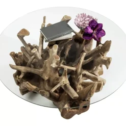 KARE Design Tische-Couchtisch Roots O100Cm