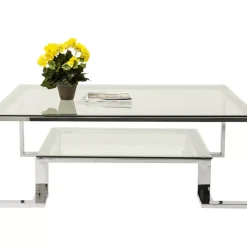 KARE Design Tische-Couchtisch Silver Rush 120X120Cm