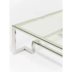 KARE Design Tische-Couchtisch Silver Rush 120X120Cm