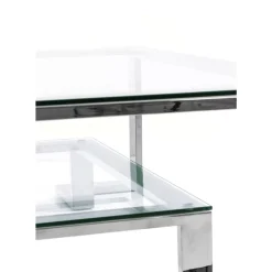 KARE Design Tische-Couchtisch Silver Rush 120X120Cm
