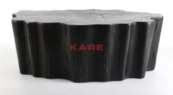 KARE Design Tische-Couchtisch Tree Stump Schwarz 119X68Cm