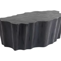 KARE Design Tische-Couchtisch Tree Stump Schwarz 119X68Cm