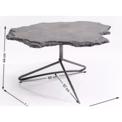 KARE Design Tische-Couchtisch Vulcano 82X92Cm