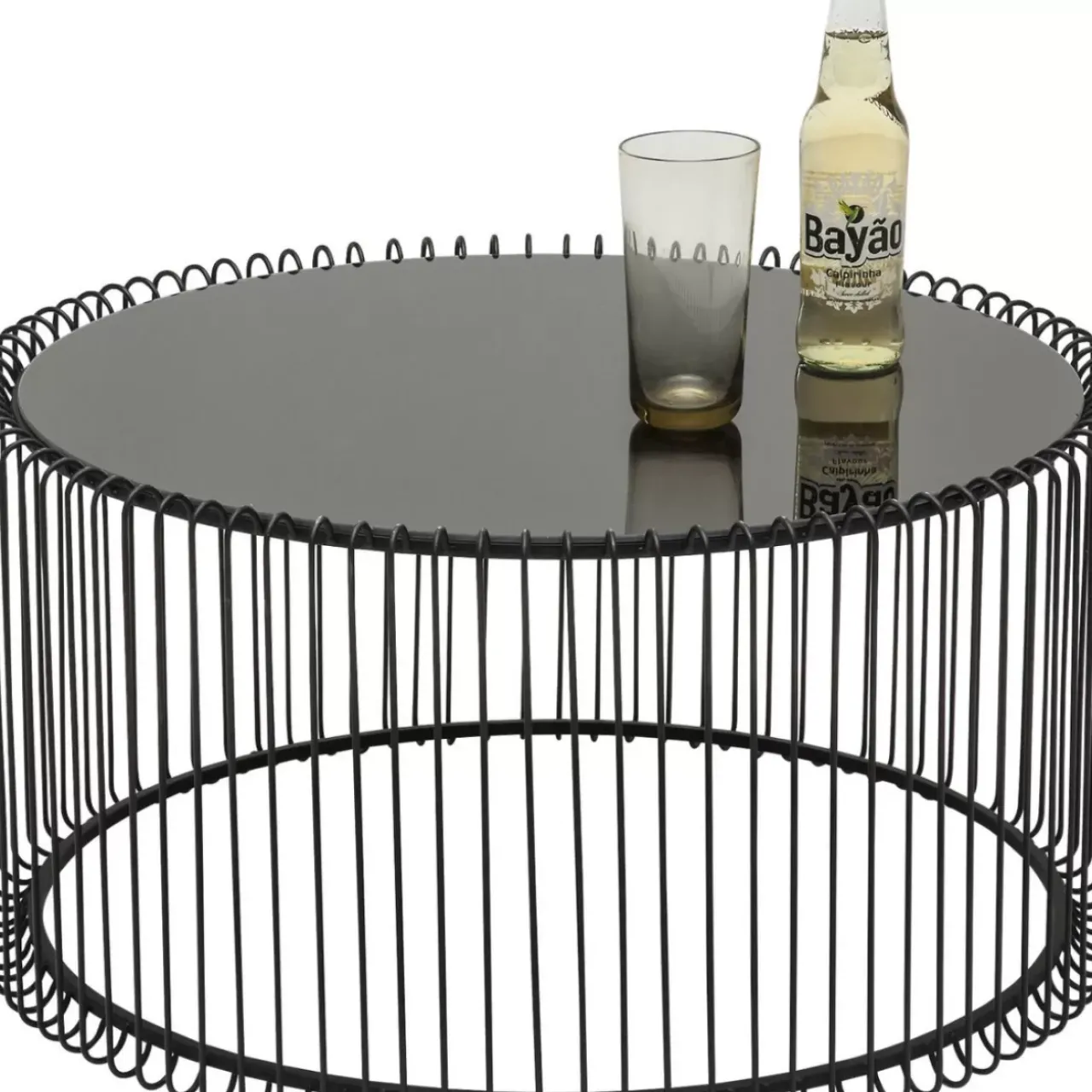 KARE Design Tische-Couchtisch Wire Black (2/Set)