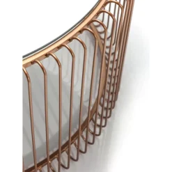 KARE Design Tische-Couchtisch Wire Copper (2/Set)