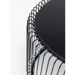 KARE Design Tische-Couchtisch Wire Uno Schwarz 60X90Cm