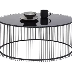 KARE Design Tische-Couchtisch Wire Uno Schwarz 60X90Cm