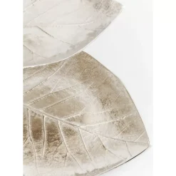 KARE Design Geschirr & Tischaccessoires-Deko Etagere Leaf Silber