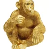 KARE Design Deko & Geschenkartikel-Deko Figur Baby Ape Gold 53