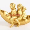 KARE Design Deko & Geschenkartikel-Deko Figur Banana Ride 12Cm