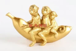 KARE Design Deko & Geschenkartikel-Deko Figur Banana Ride 12Cm