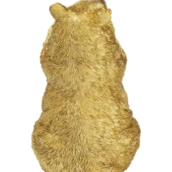 KARE Design Deko & Geschenkartikel-Deko Figur Bear Lucky Mom Gold 27Cm