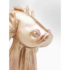 KARE Design Deko & Geschenkartikel-Deko Figur Betta Fish Gold