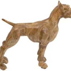 KARE Design Deko & Geschenkartikel-Deko Figur Bulldog Wood 70X78Cm