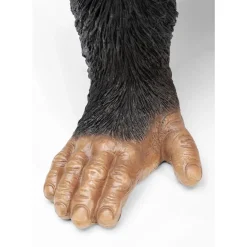 KARE Design Deko & Geschenkartikel-Deko Figur Butler Playing Chimp Schwarz 52Cm