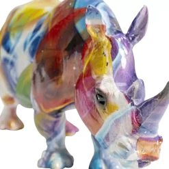 KARE Design Deko & Geschenkartikel-Deko Figur Colored Rhino